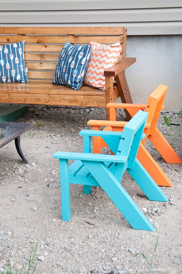 DIY Outdoor Chair
 Easy DIY Kids Patio Chairs a Houseful of Handmade