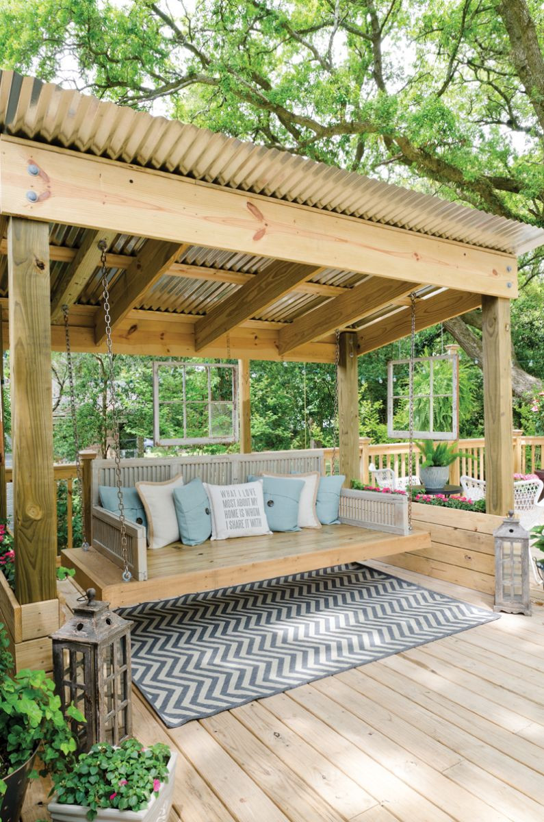 DIY Outdoor Decks
 Backyard Landscape 16 Amazing DIY Patio Decoration Ideas