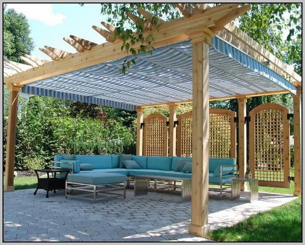DIY Outdoor Furniture Covers
 Canvas Patio Covers Diy Patio Covers in 2019