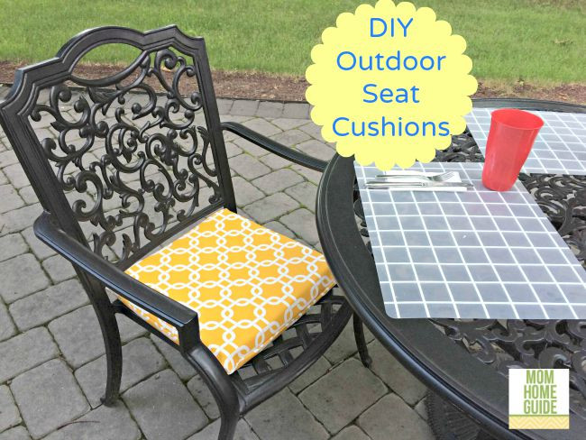 DIY Outdoor Furniture Covers
 DIY Outdoor Seat Cushions