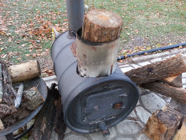 DIY Outdoor Heater
 74 best images about DIY Barrel Stove Outdoor Furnace on