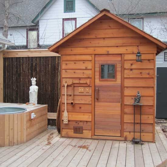 DIY Outdoor Sauna Plans
 27 best outdoor bar ideas images on Pinterest