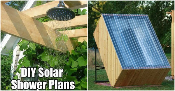 DIY Outdoor Solar Shower
 Ideas & Design Outdoor Shower Plans Interior