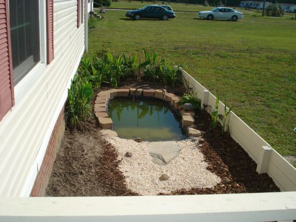 DIY Outdoor Turtle Pond
 Turtle Pond This is the new home I did for our turtle I