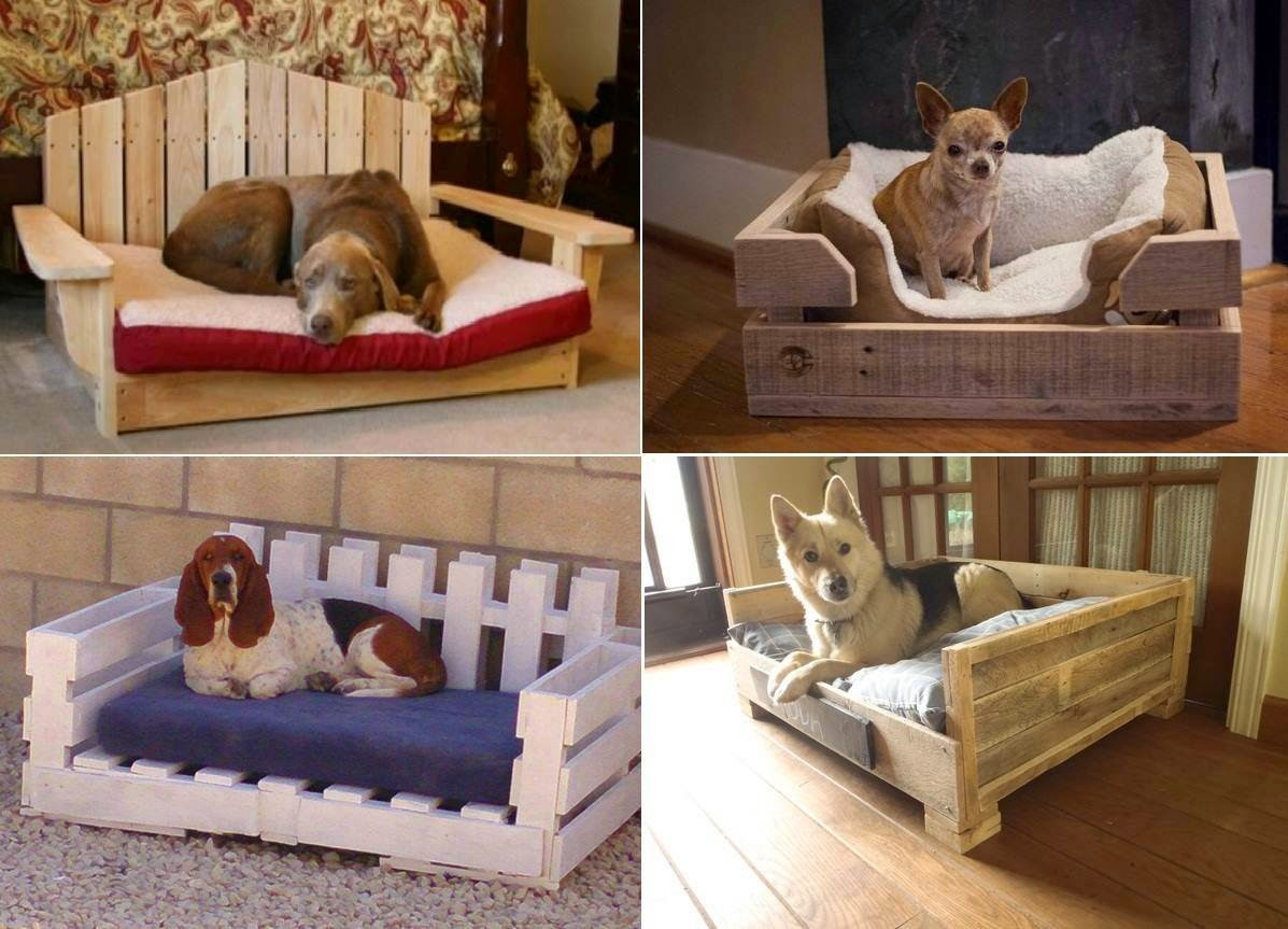 DIY Pallet Dog Bed Plans
 Ideas & Products DIY Pallet Dog Bed