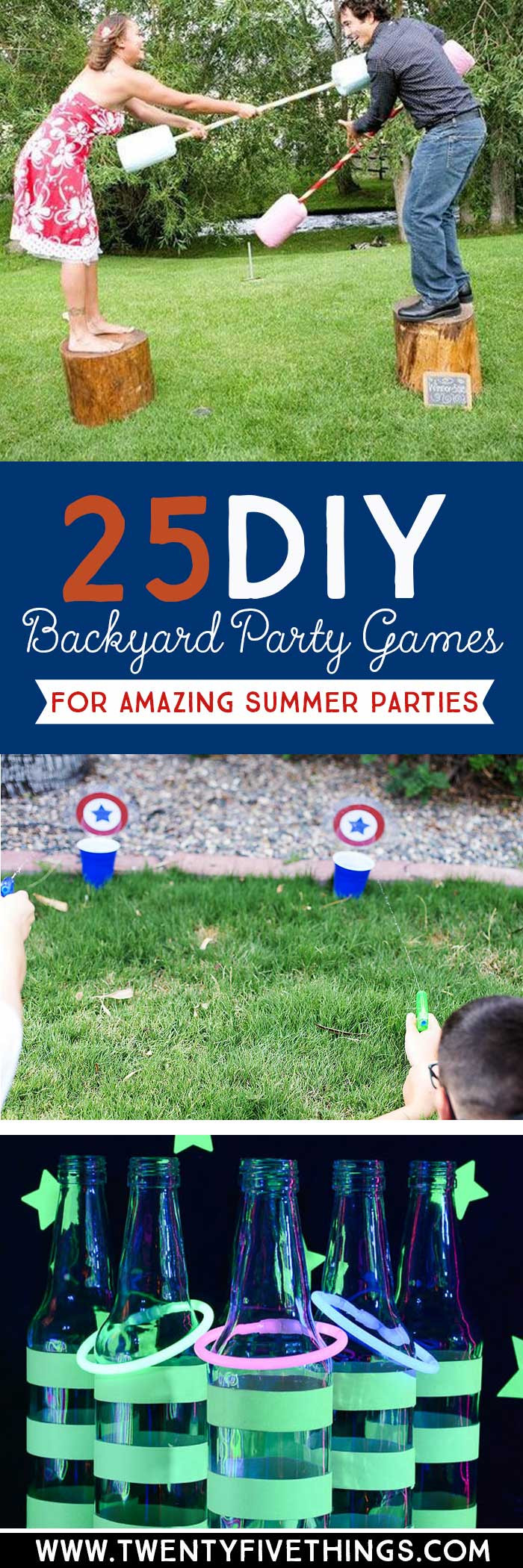 DIY Party Games For Adults
 25 DIY Backyard Party Games for the Best Summer Party Ever