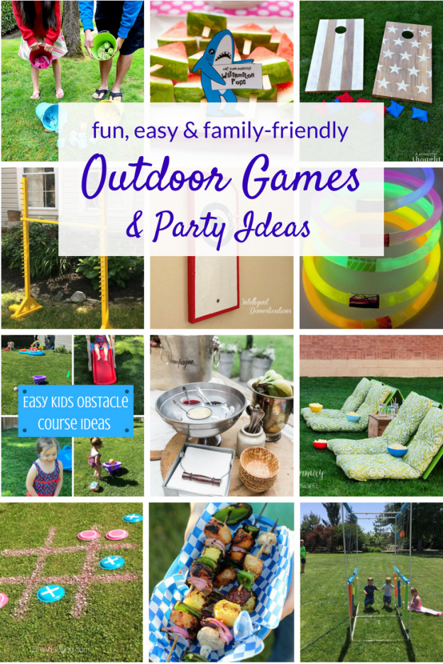 DIY Party Games For Adults
 Outdoor Games & Party Ideas two purple couches