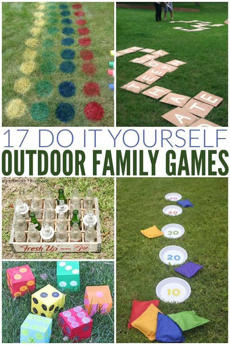 DIY Party Games For Adults
 17 DIY Summer Outdoor Game Ideas