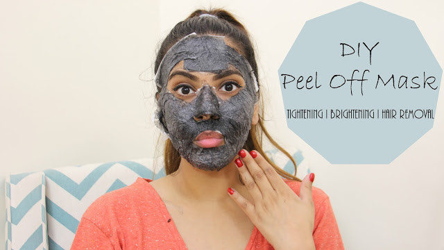 DIY Peel Off Mask For Acne
 DIY Peel f Face Mask Tightening Brightening Hair Removal