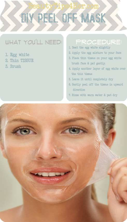 DIY Peel Off Mask For Acne
 DIY Peel f Mask Blackhead Removal to Deep Clean Pores