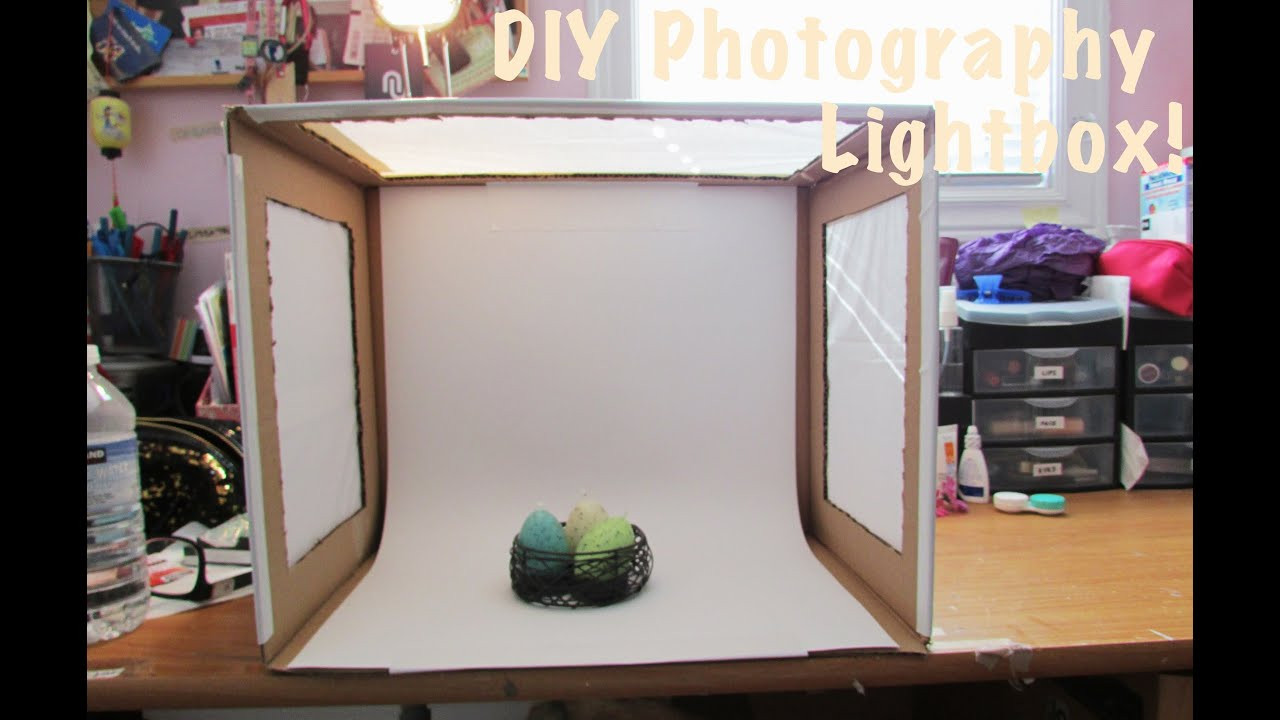 DIY Photography Box
 How To DIY Light Box