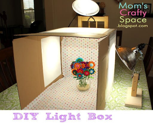 DIY Photography Box
 DIY Light Box Happiness is Homemade