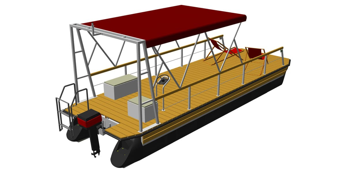 DIY Pontoon Boat Kits
 Boat kits the individual kit for your pontoon boat by PEREBO