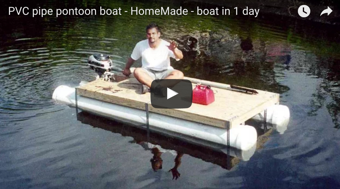 DIY Pontoon Boat Kits
 Make a DIY Pontoon Boat in 1 Day for $250 Bucks Pontoon