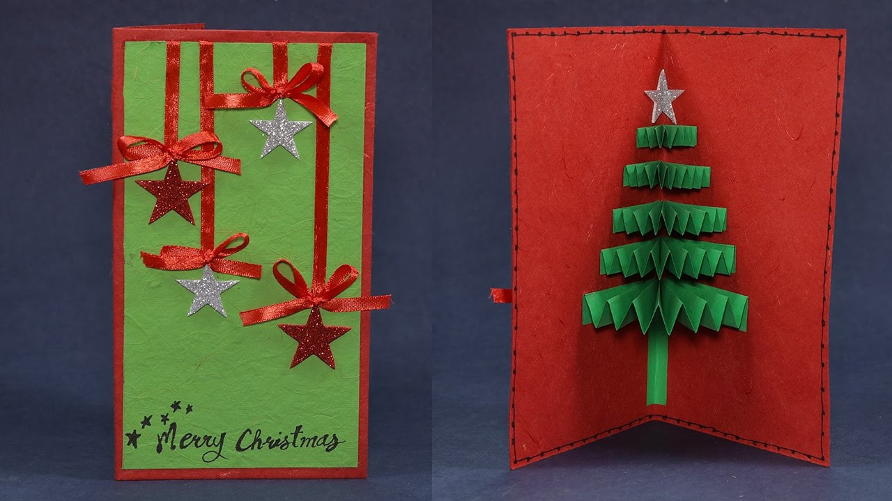 DIY Pop Up Christmas Cards
 Handmade Pop Up Christmas Greeting Card How to DIY