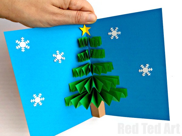 DIY Pop Up Christmas Cards
 Pop Up Christmas Cards To Make Easy Video Tutorial