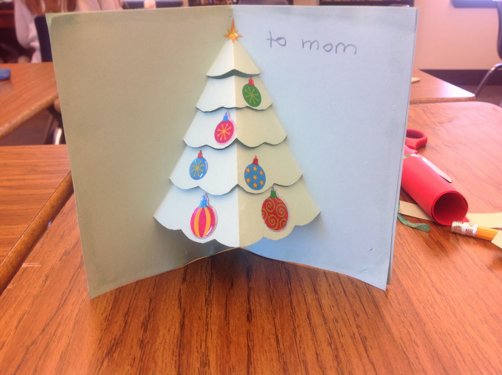 DIY Pop Up Christmas Cards
 Puddle Wonderful Learning DIY Pop Up Christmas Card