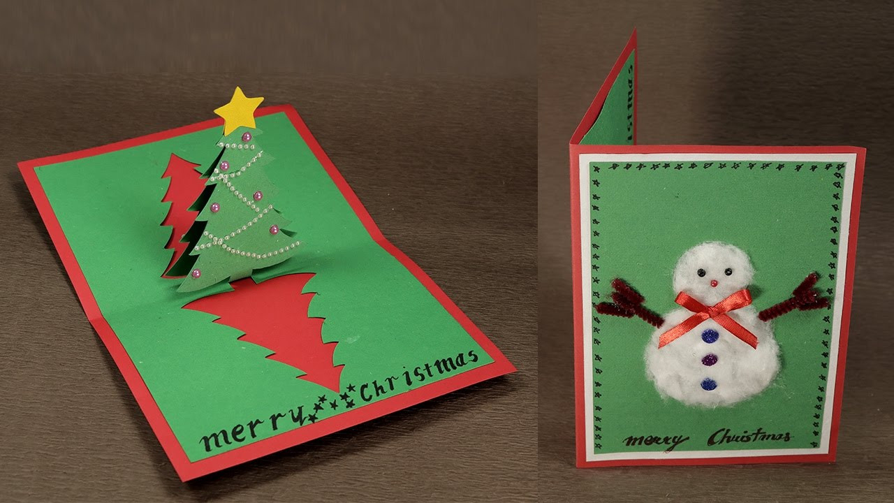 DIY Pop Up Christmas Cards
 How to Make DIY Pop Up Christmas Card with Tree and