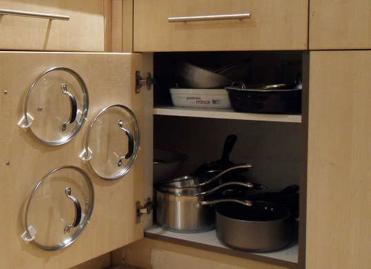 DIY Pot Lid Organizer
 7 DIY Ways to Organize Pots and Pans in Your Kitchen