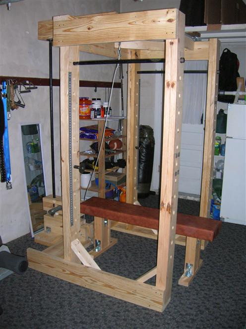 DIY Power Rack Metal
 Home made squat equipment Sherdog Forums