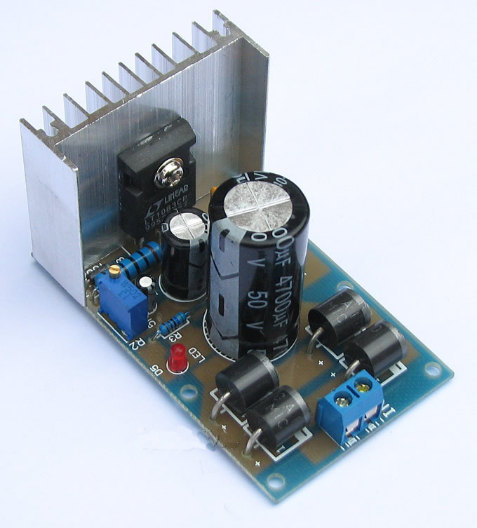 DIY Power Supply Kit
 DIY LT1083 Power Adjustable Linear Regulated DC Power
