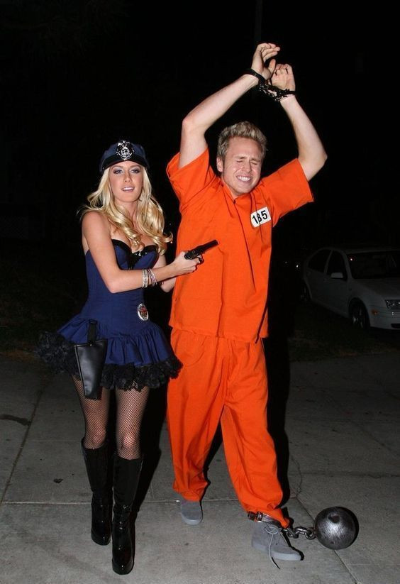 DIY Prisoner Costume
 Great Couple Halloween Costume Ideas He WILL Wear