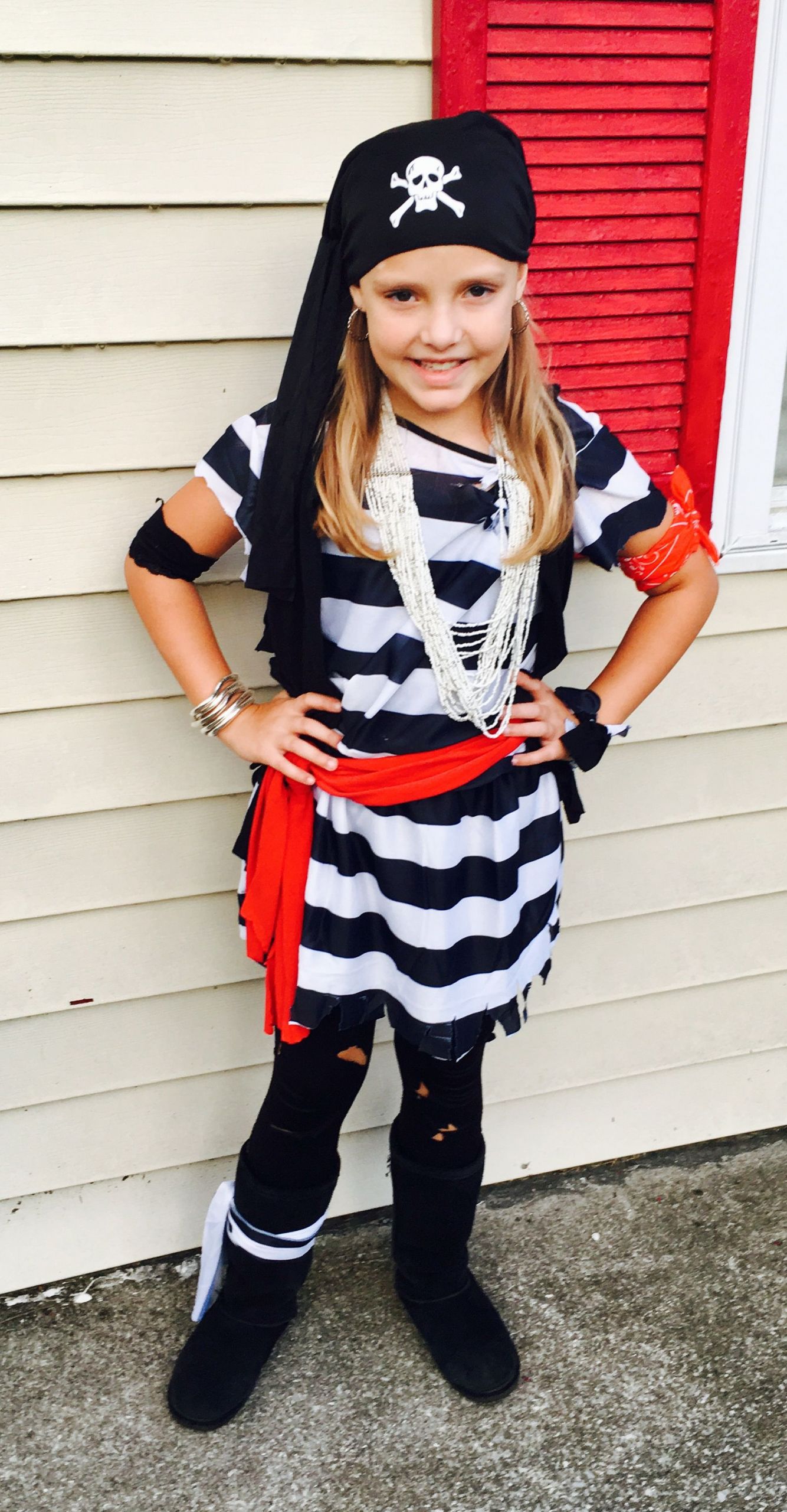 DIY Prisoner Costume
 Easy girl s pirate costume made from cheap adult size