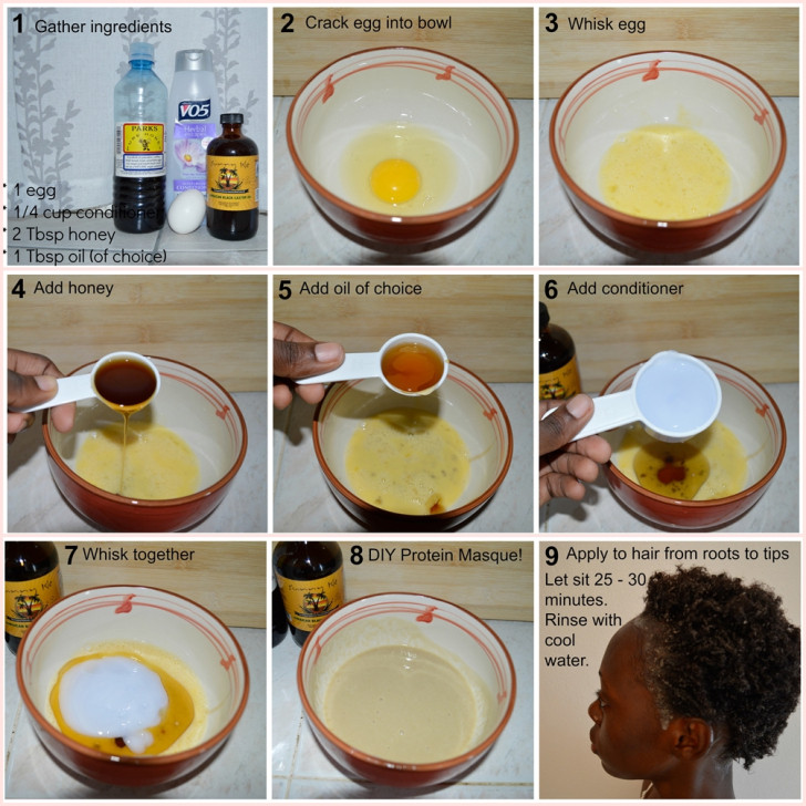 DIY Protein Hair Treatment
 DIY Protein Hair Masque – Black Zulu