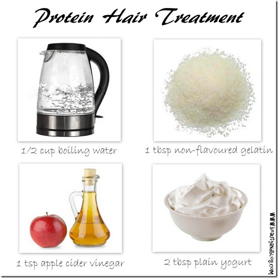 DIY Protein Hair Treatment
 The Dove Healthy Hair Boot Camp