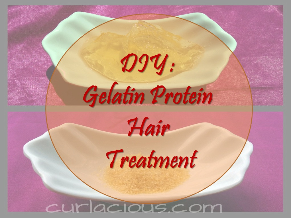 DIY Protein Hair Treatment
 DIY Hair Protein Treatment Gelatin Hair Mask
