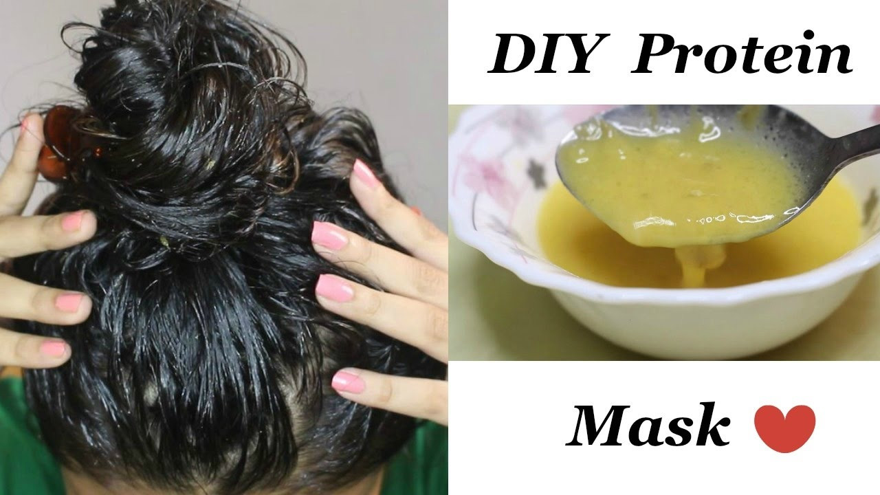 DIY Protein Hair Treatment
 DIY Protein Mask for Reducing Hair Loss Dandruff