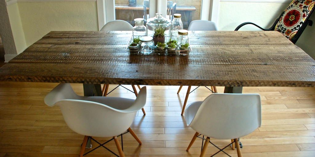 DIY Reclaimed Wood Dining Table
 DIY Reclaimed Wood Table