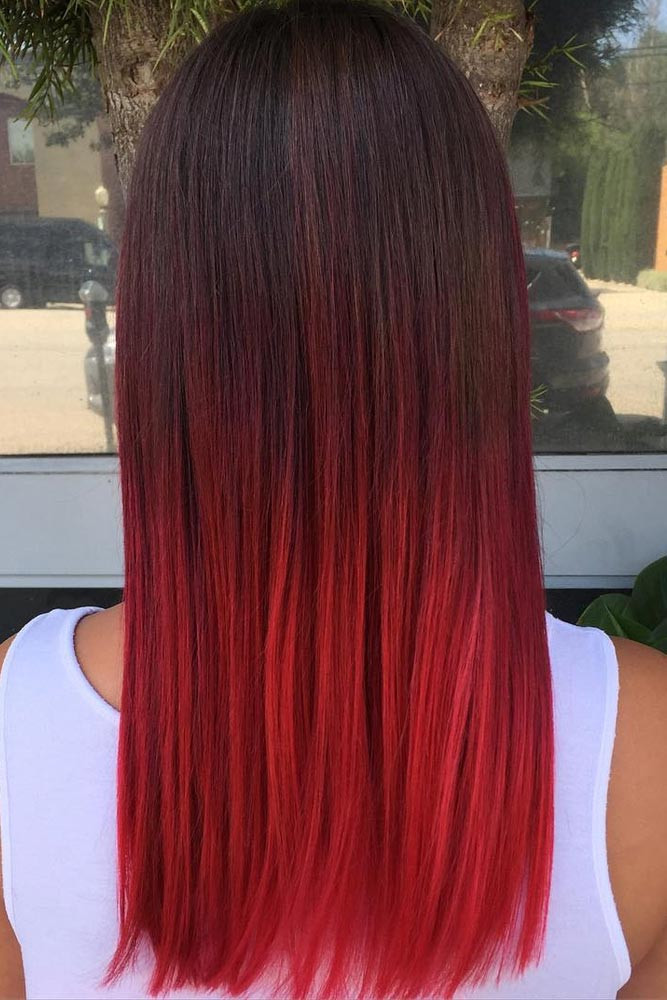 DIY Red Hair
 Cabello Largo de color Rojo 6 Peinados
