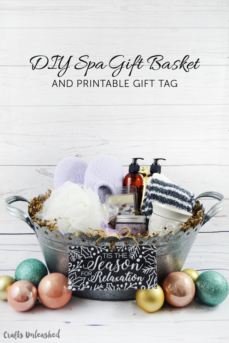 DIY Relaxation Gift Basket
 DIY Spa Gift Basket with Free Printable Consumer Crafts