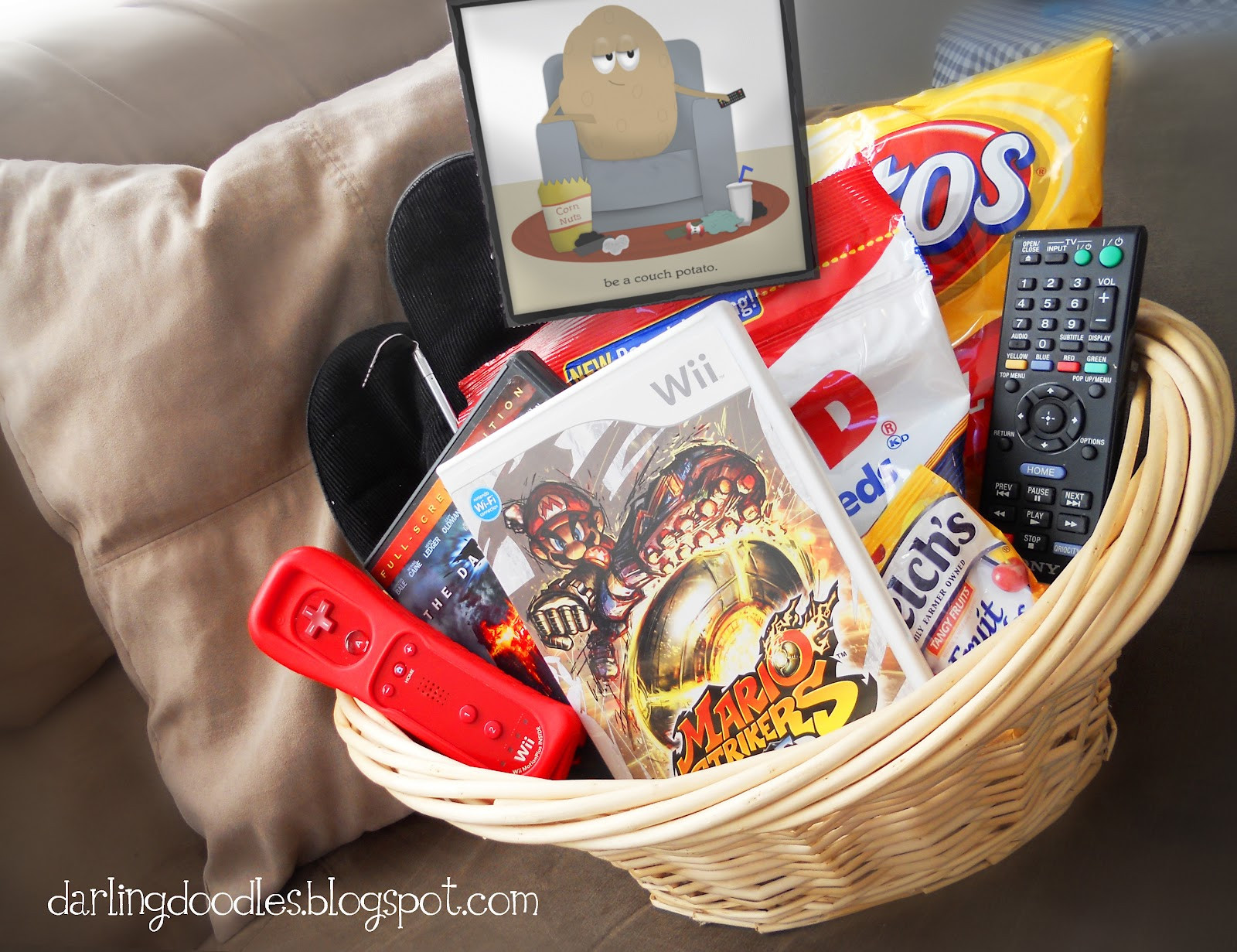 DIY Relaxation Gift Basket
 A Relaxing Gift The Manly Way Darling Doodles
