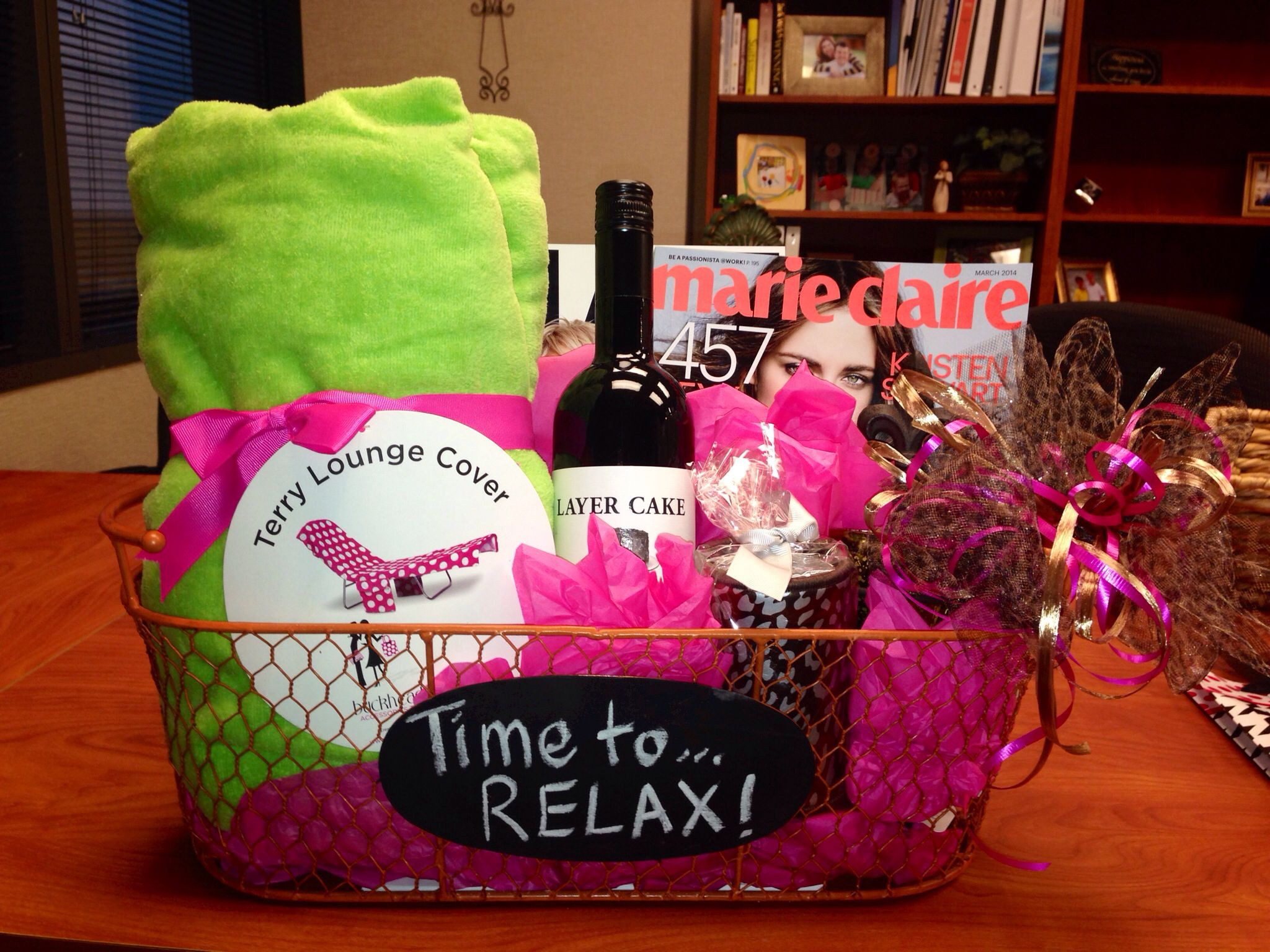 DIY Relaxation Gift Basket
 Relaxation Gift Basket