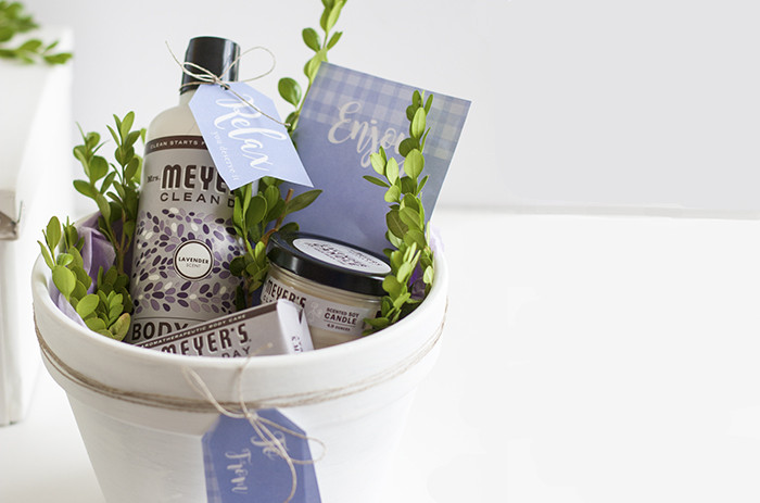 DIY Relaxation Gift Basket
 A DIY Relaxation Gift Basket With Free Printable Gift