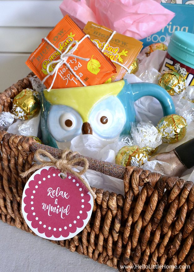 DIY Relaxation Gift Basket
 DIY Relaxation Gift Basket A Fun Easy Gift Idea