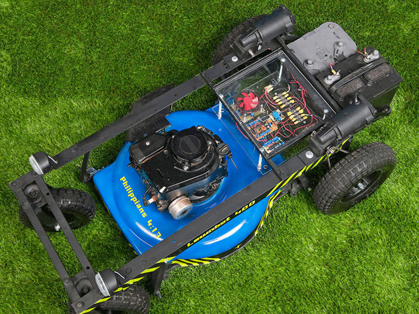 DIY Remote Control Lawn Mower Kit
 lawnbot400