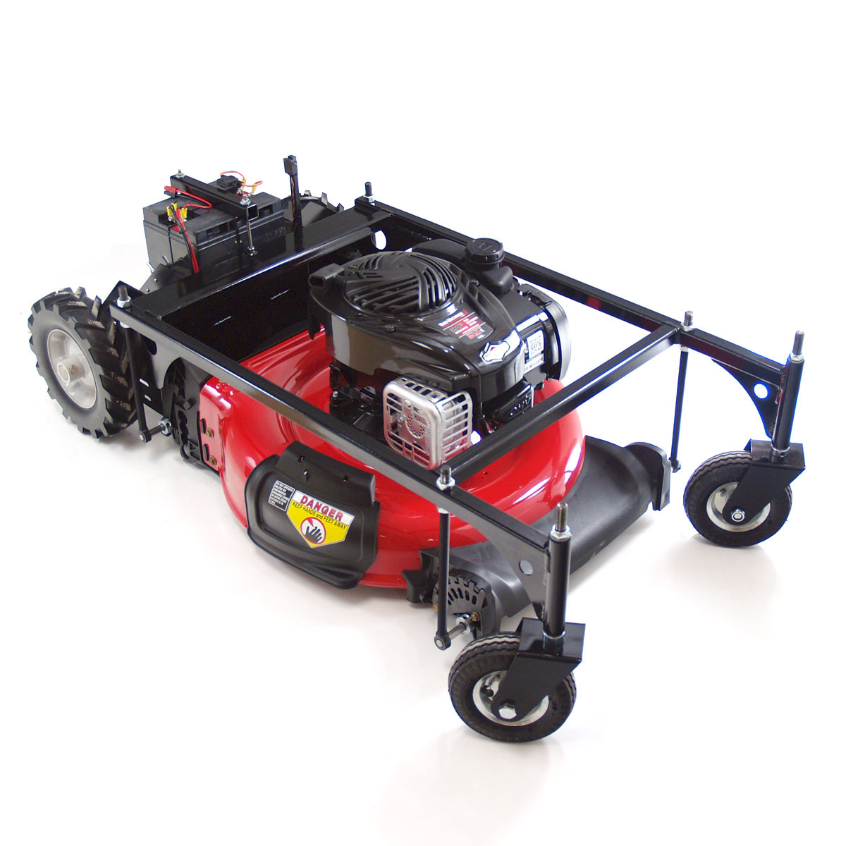 DIY Remote Control Lawn Mower Kit
 NEW Prebuilt 2WD Lawn Mower IG52 DB SOLD