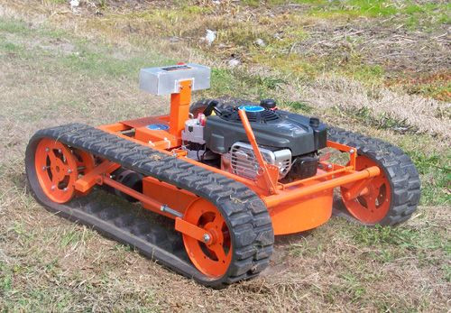 DIY Remote Control Lawn Mower Kit
 Hybrid GOAT ROBOT 22T Evatech s 8MPH mower can be manned