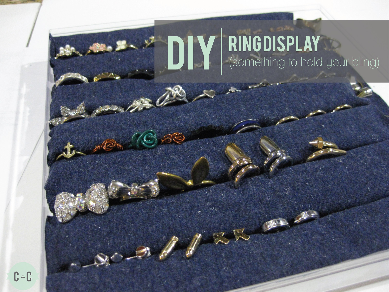 DIY Ring Organizer
 DIY Projects How to Make Ring Organizers Pretty Designs