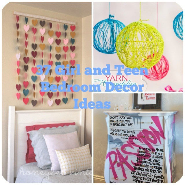 DIY Room Decorations For Teenage Girls
 37 DIY Ideas for Teenage Girl s Room Decor