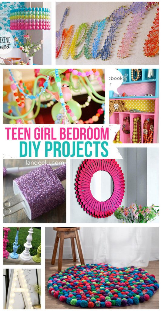 DIY Room Decorations For Teenage Girls
 Teen Girl Bedroom DIY Projects