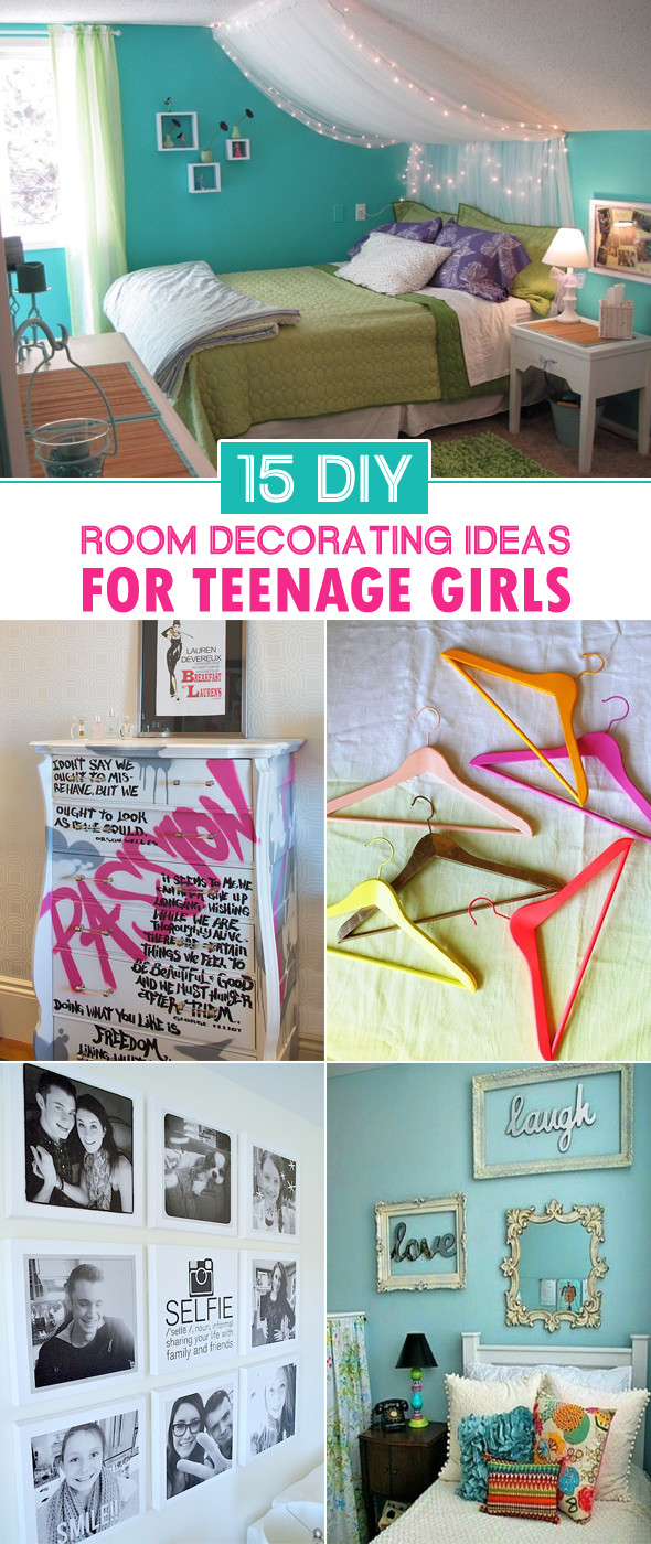 DIY Room Decorations For Teenage Girls
 15 DIY Room Decorating Ideas For Teenage Girls