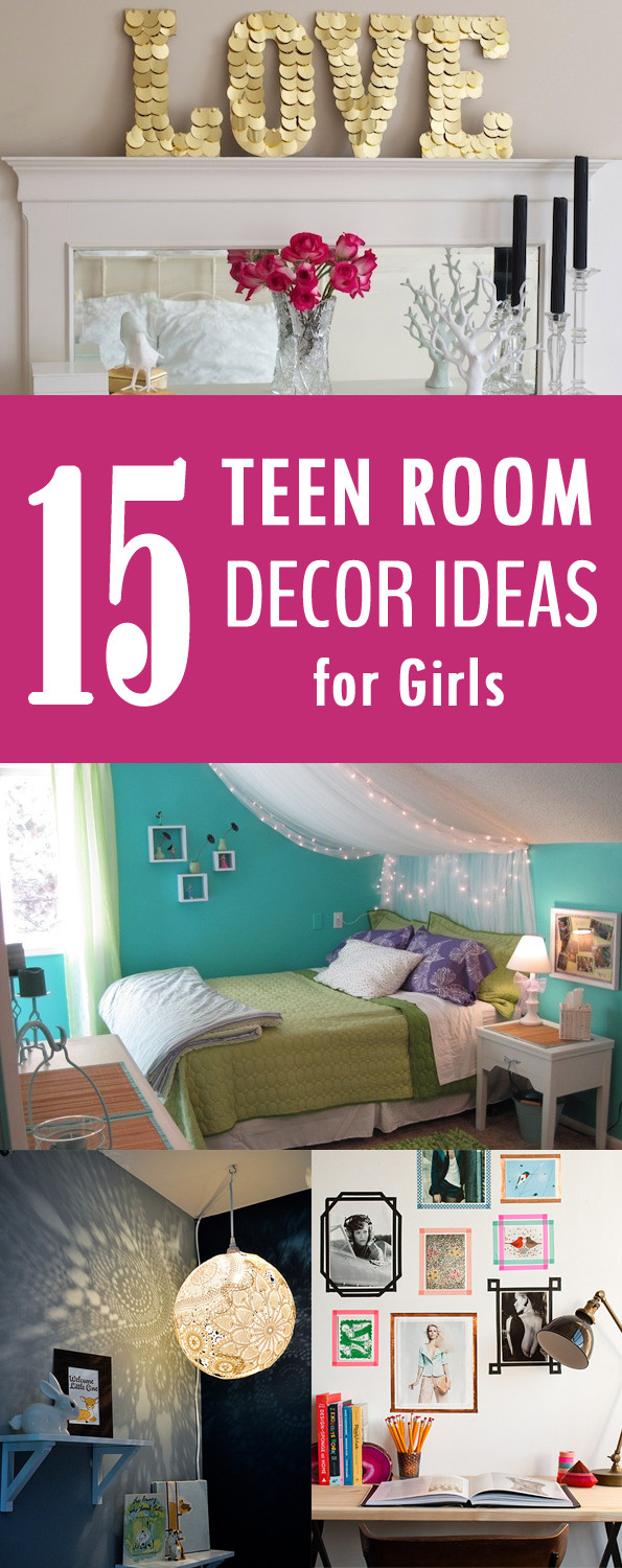 DIY Room Decorations For Teenage Girls
 15 Easy DIY Teen Room Decor Ideas for Girls