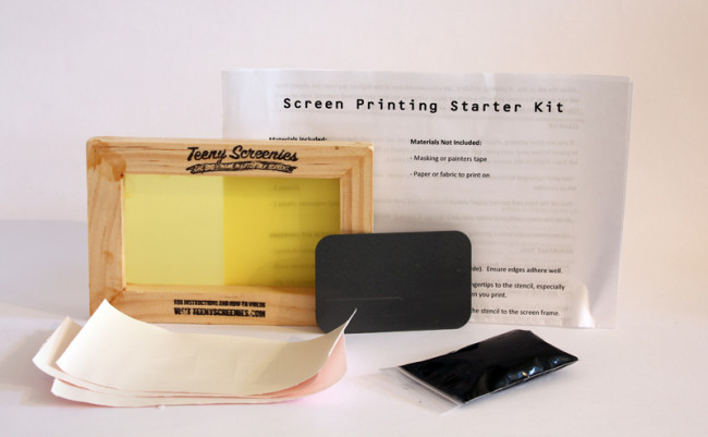 DIY Screen Printing Kit
 DIY Screen Printing Kits by 3 Designs – GET IT