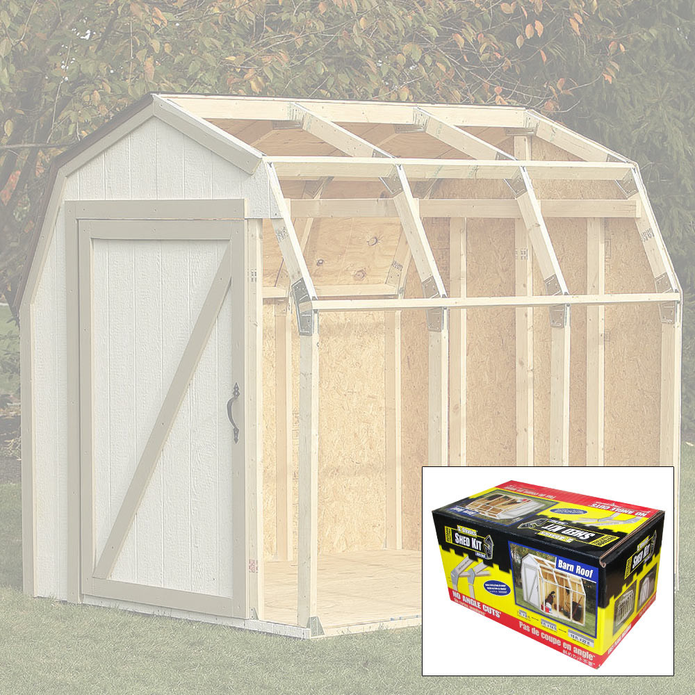 DIY Shed Kits
 2x4 Basics DIY Shed Kit Barn Roof Style