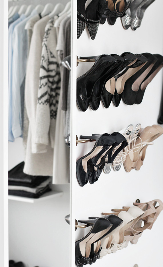 DIY Shoe Rack For Closet
 Closets Archives Simplified Bee