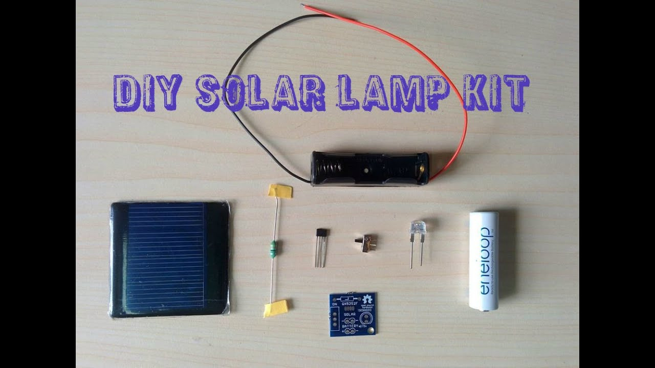 DIY Solar Kit
 DIY SOLAR LAMP KIT V1 0